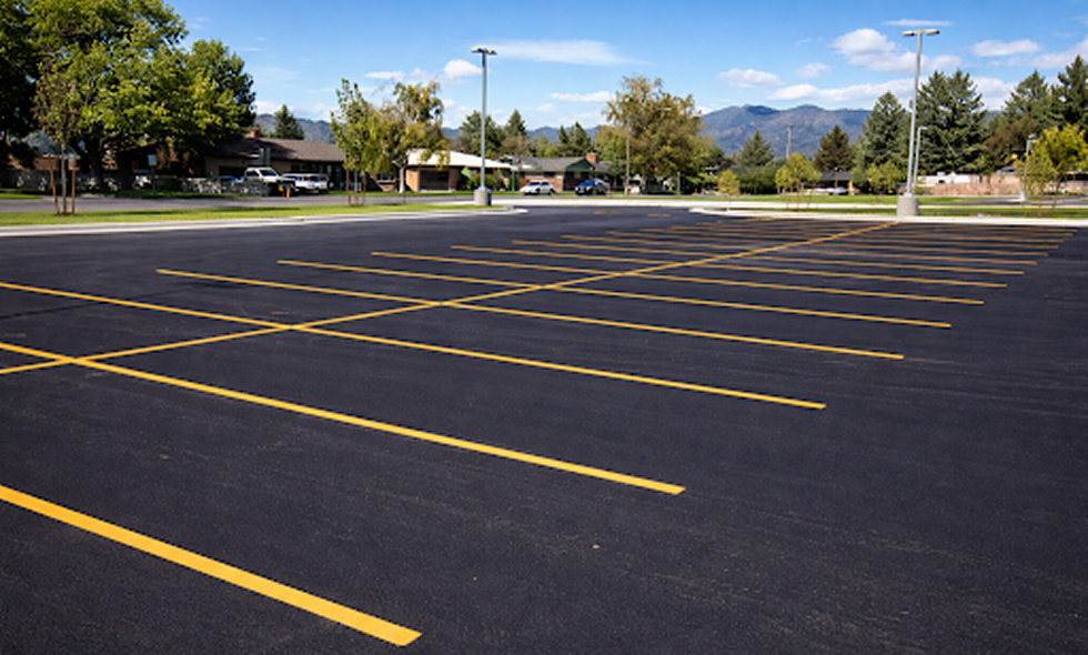parking lot striping